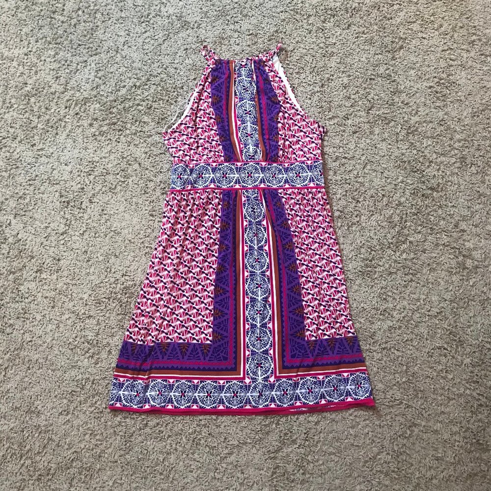 Maggy London Purple Red Summer Dress